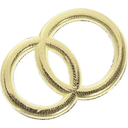 Knorr Prandell Wachs-Eheringe, gold, 1 Paar, 32x22mm