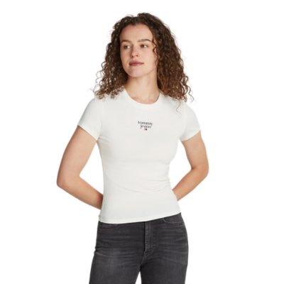 Tee-shirt à manches courtes femme Tjw Slim Essential Logo1 TOMMY HILFIGER