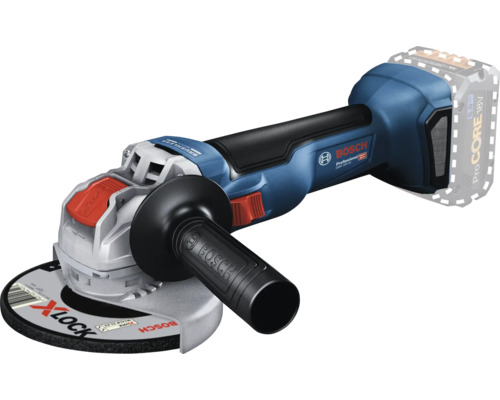 Bosch Professional GWX 18V-10 accu haakse slijper met X-LOCK, zonder accu en lader