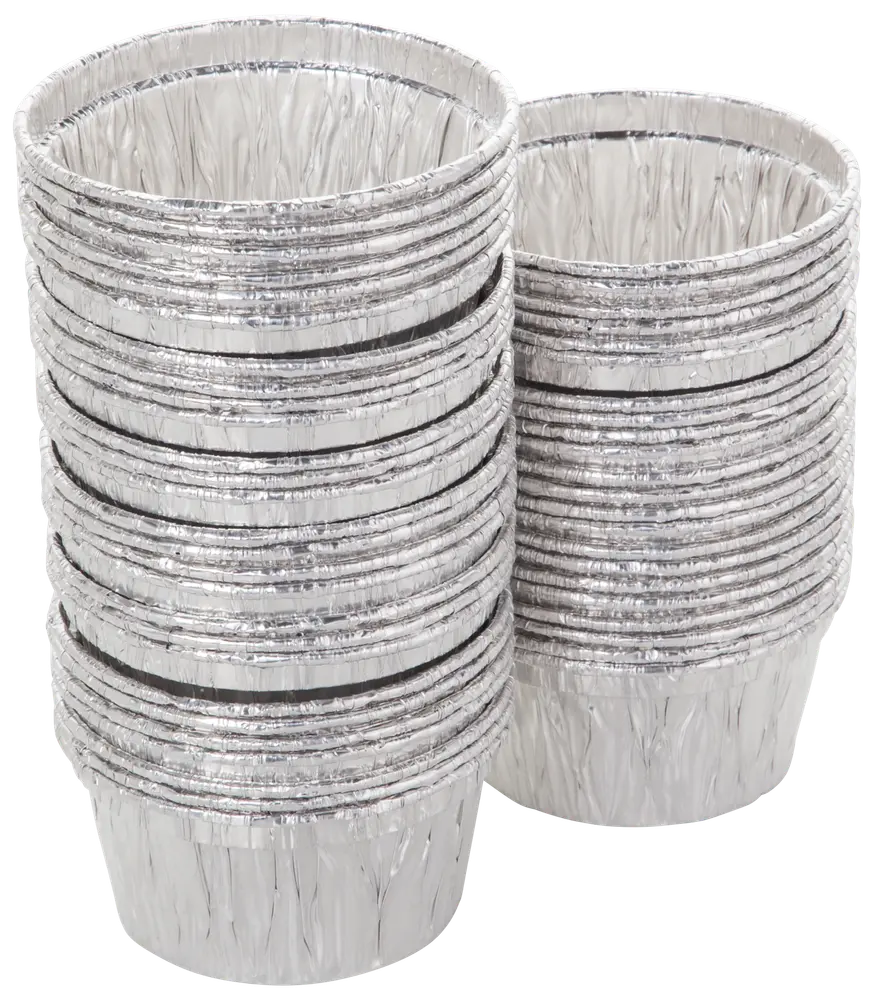 Aluform til muffin Ø8,5 cm - 20-pak