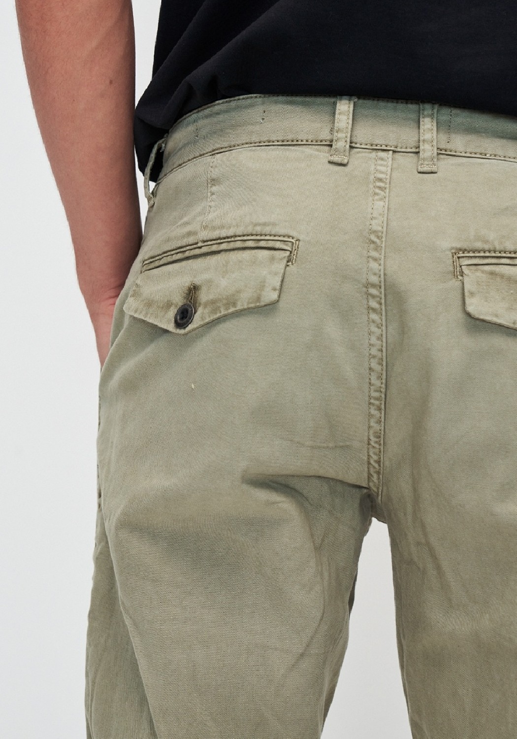 Kuyichi Chinos Darren Chino Trousers Army Green