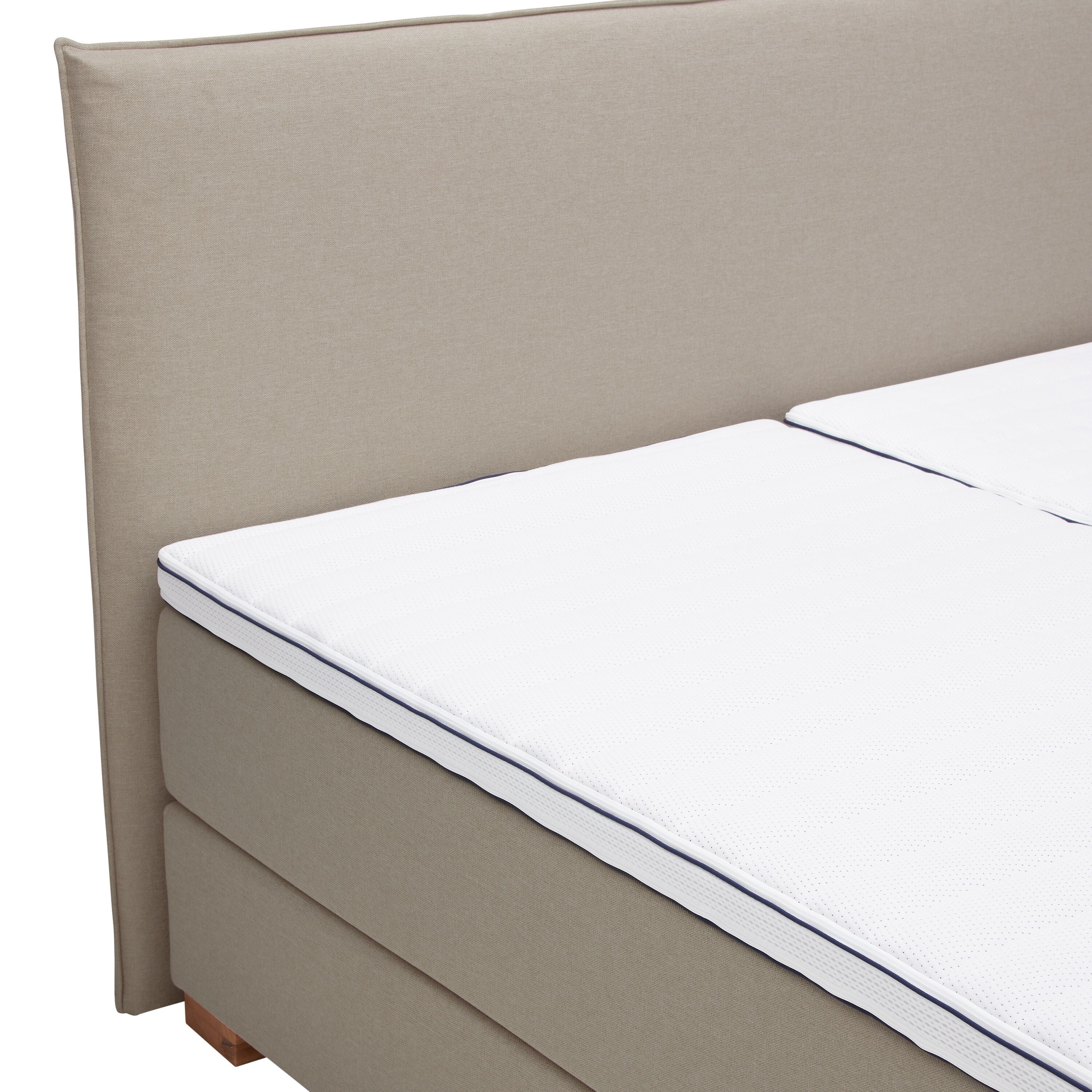 bico GOODNIGHT Boxspringbett - Beige / B: 180.0 cm x T: 200.0 cm