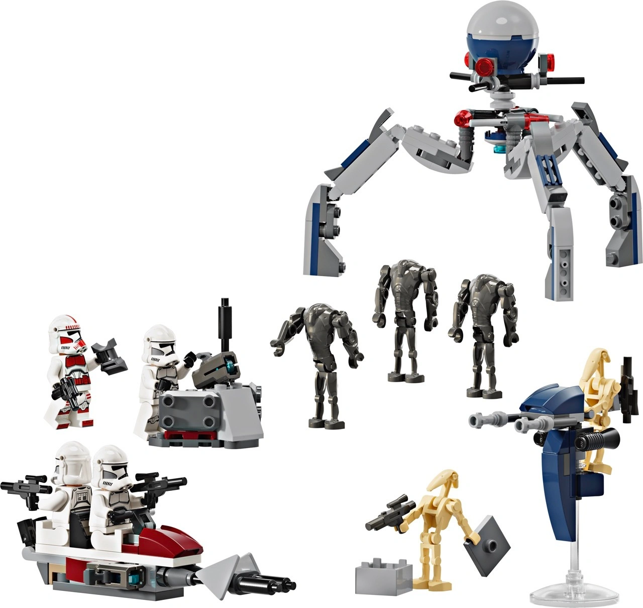 LEGO® Star Wars™ 75372 CLONE TROOPER™ & BATTLE DROID™ BATTLE PACK