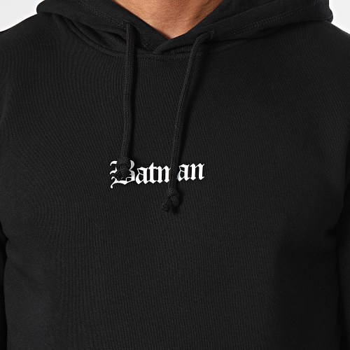 Sweat Capuche Batman Logo Noir
