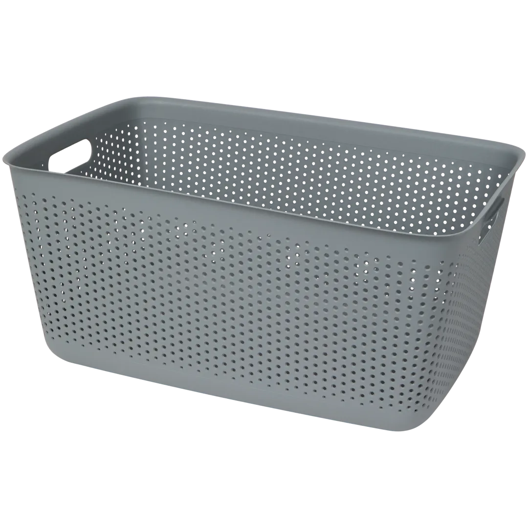 Panier de rangement en plastique