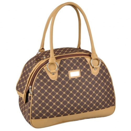 Bolsa de transporte para animais de estimação de pequeno porte Chloe 1, marrom
