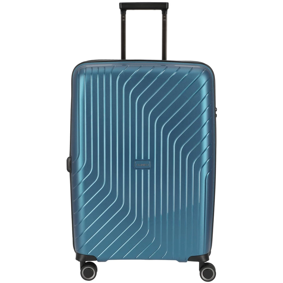 Somko Wave - 4-Rollen-Trolley M 67 cm erw. petrol