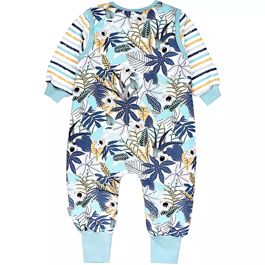 TupTam Baby Schlafsack mit Beinen und Ärmel Winter mintweiß
