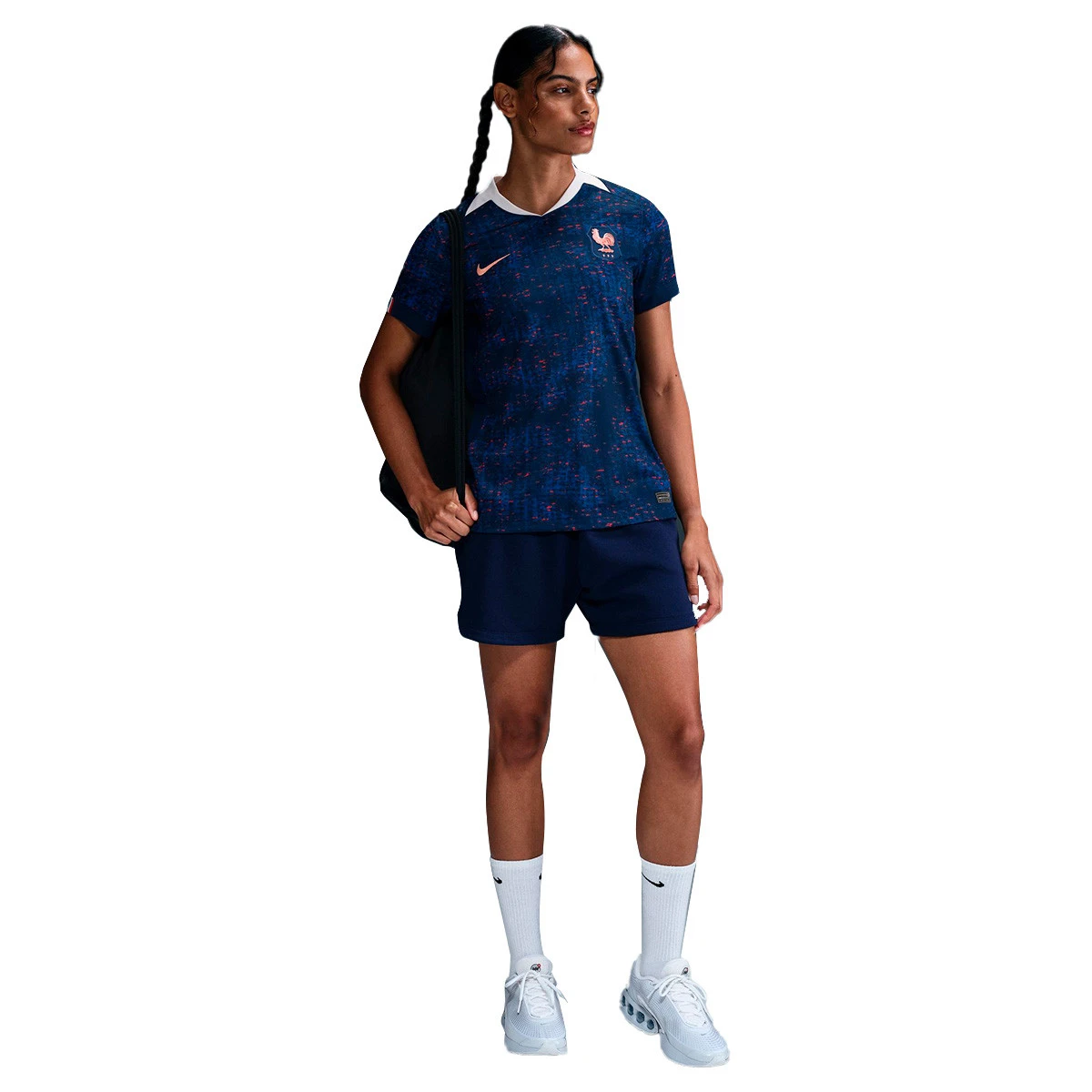 Camisola Nike França Primeiro Equipamento Euro Feminino 2025 Mulher