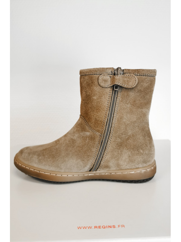 Bottines Fille Frimousse Peau - Reqins