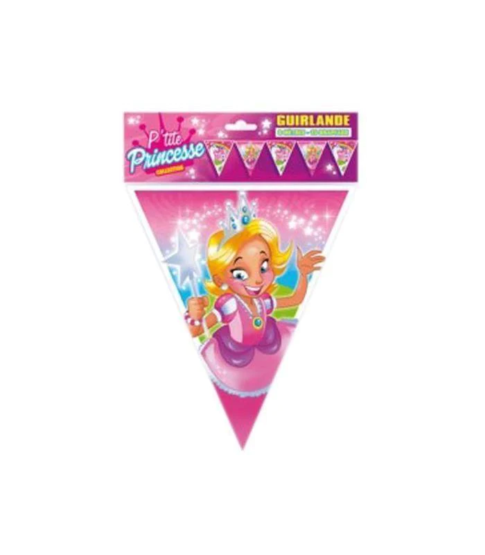 Guirlande d'anniversaire - princesse Chevalier diffusion