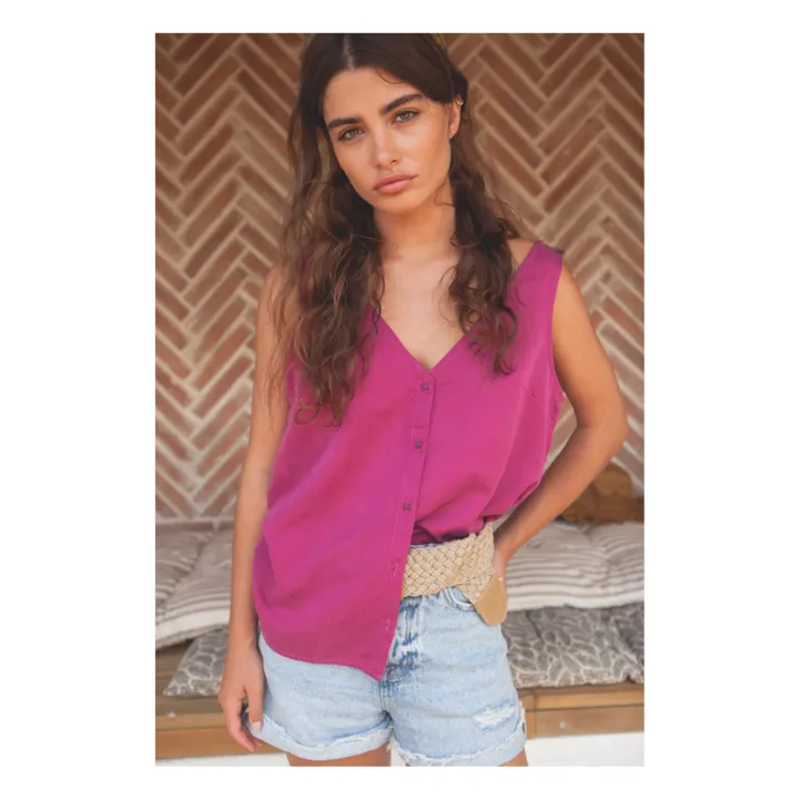 Marlot Paris Top Jane - Collection Femme | Rose Berry