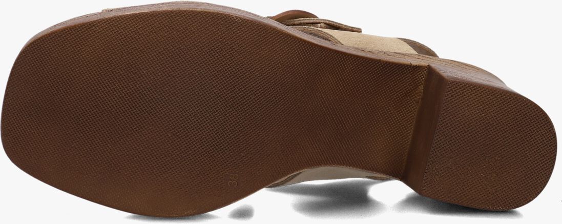 beige stefano lauran sandalen met hak 930