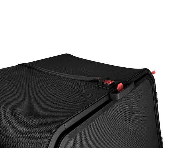 1one1 Origami Hundetransportbox, schwarz, XL,