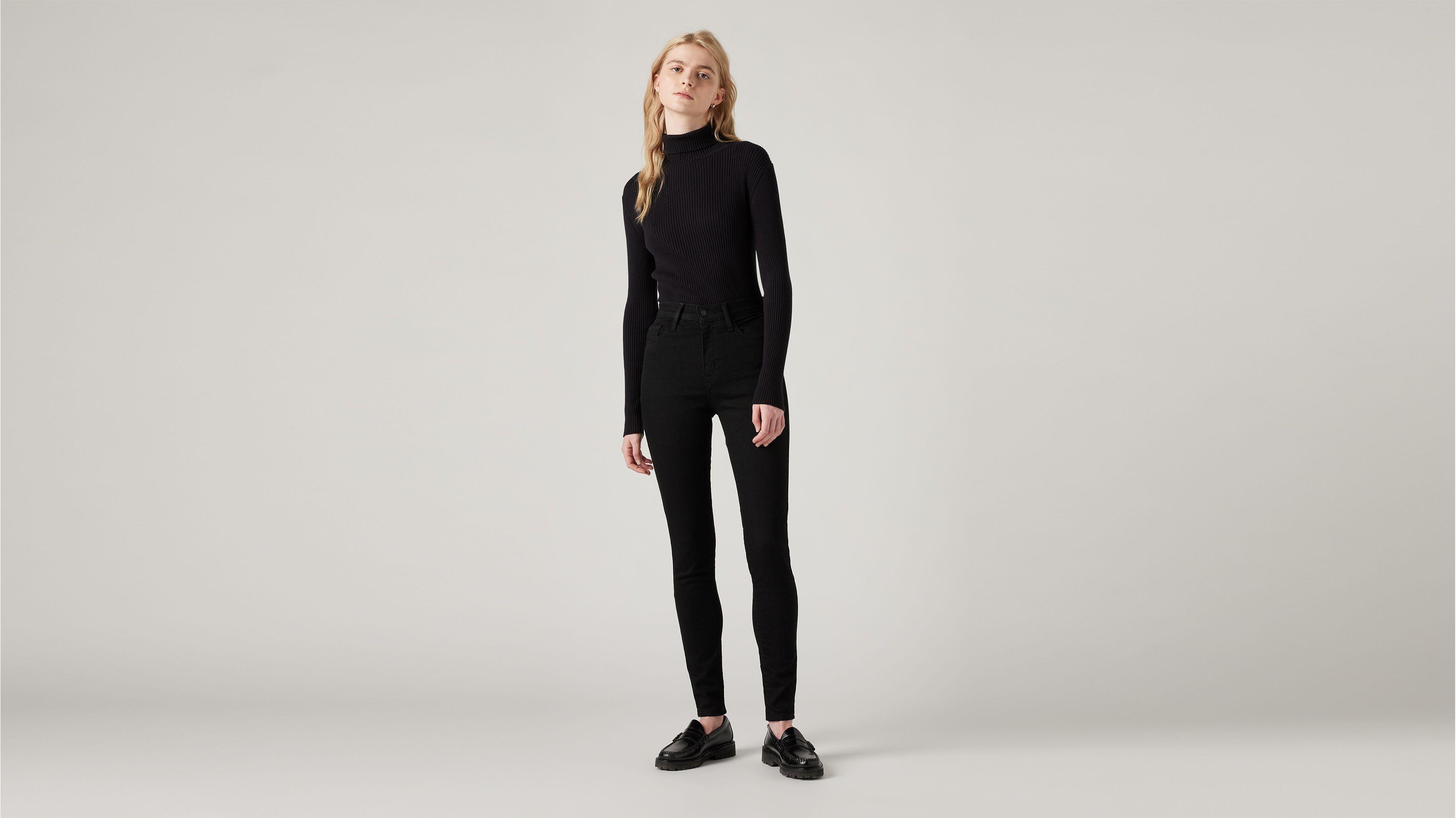 Jean Super Skinny taille haute 720™ - Black Celestial - Noir