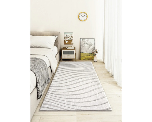 Tapijt Romace Uitgesneden Golven natuur 80x150 cm