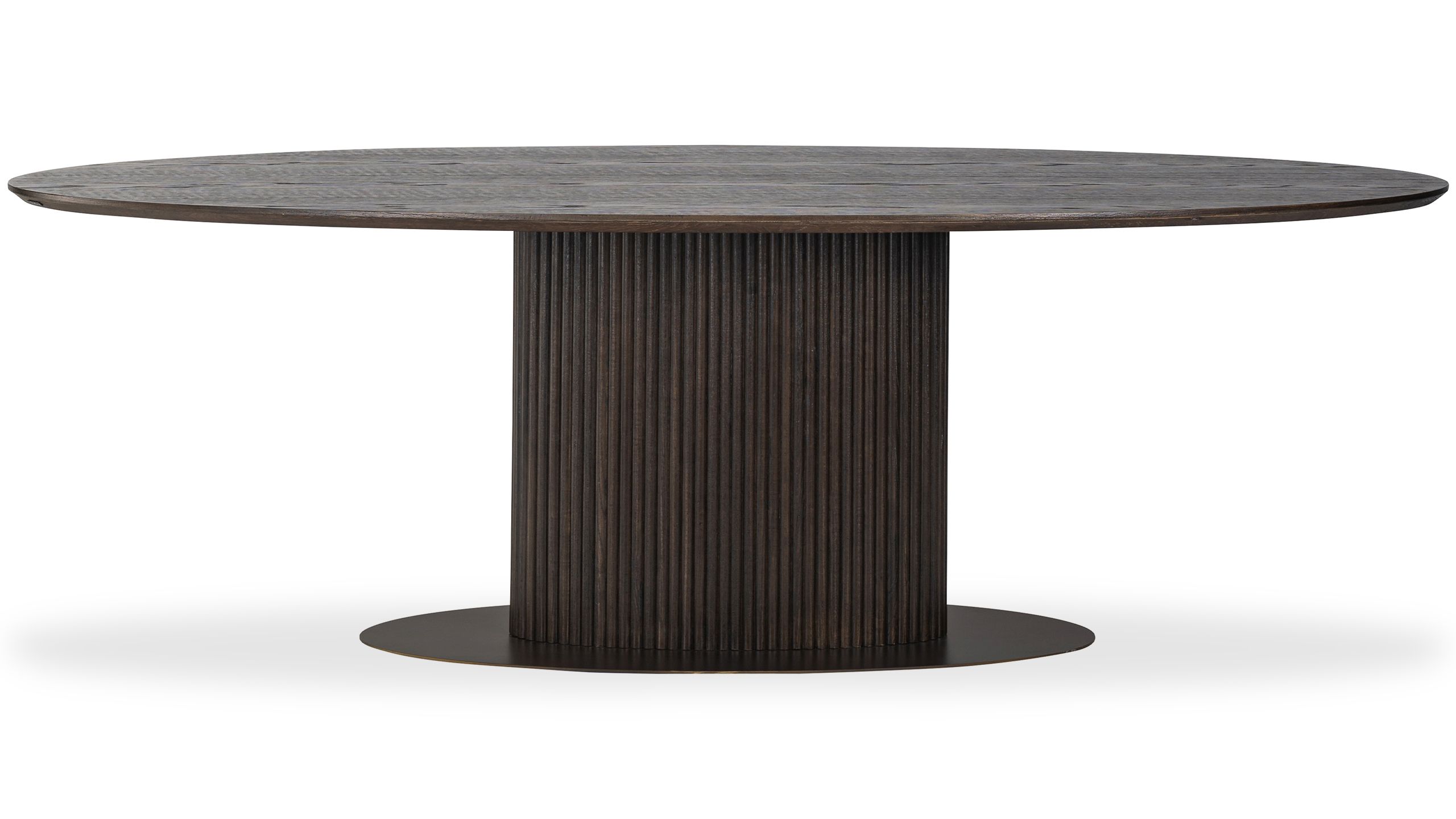 Eettafel ovaal 211261 Luxor B300 x D120 x H75 cm