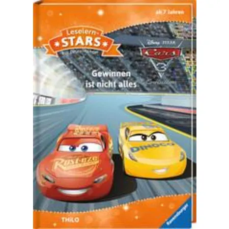 Ravensburger Leselernstars-Disney Cars 3 Gewinnen ist nicht alles