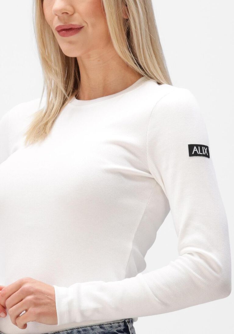 witte alix the label tops & t-shirts ladies knitted longsleeve top