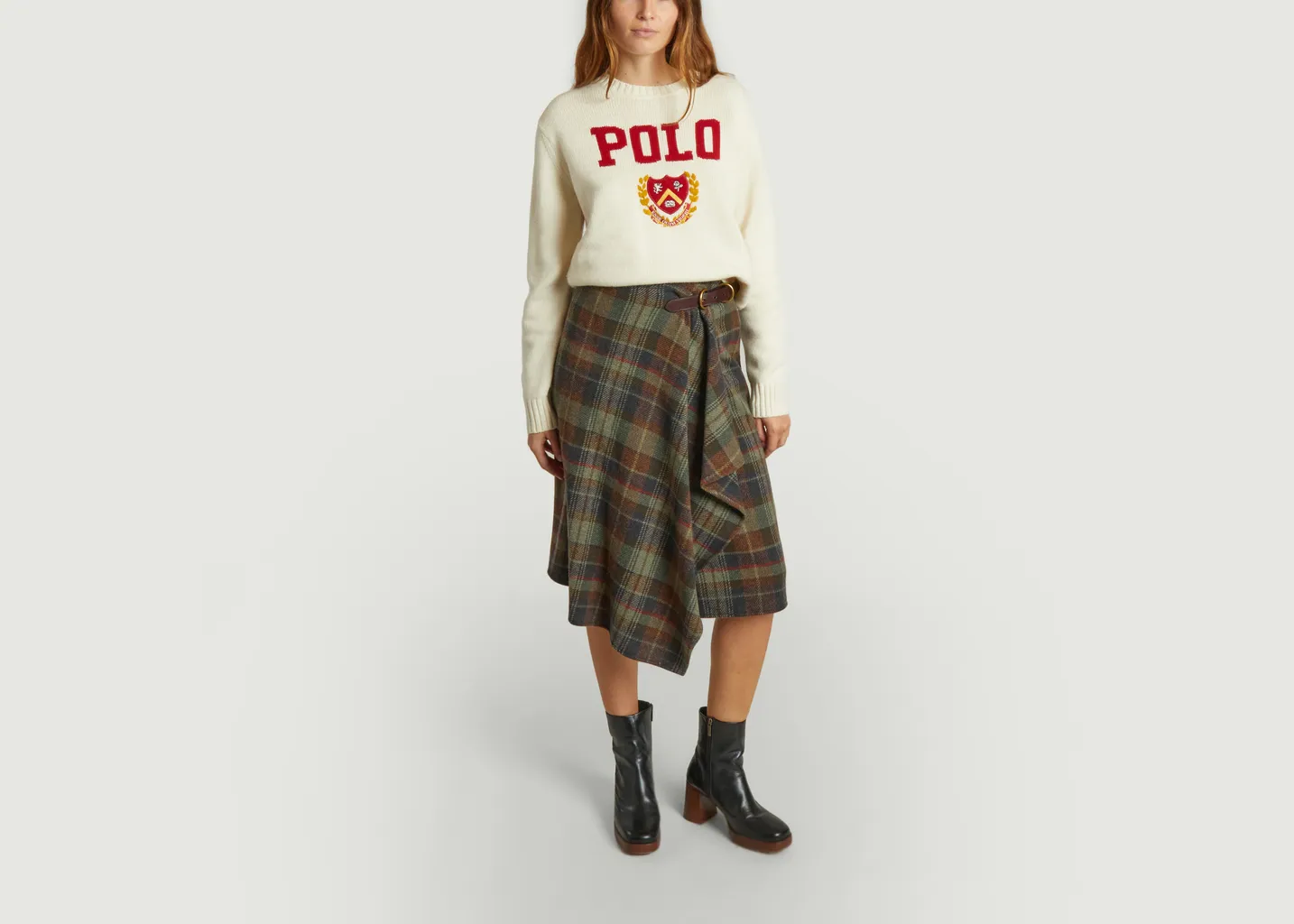 Pull en laine à écusson Polo Ralph Lauren