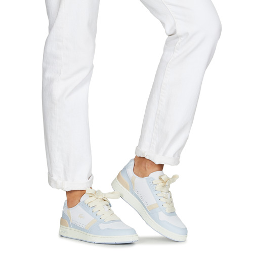 Lacoste - T-CLIP Blanco / Azul / Rosa