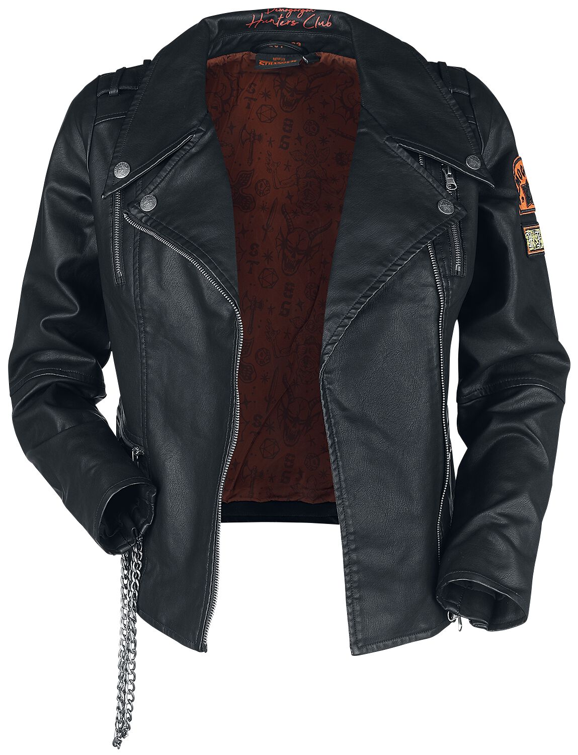 Hellfire Club | Stranger Things Veste en imitation cuir