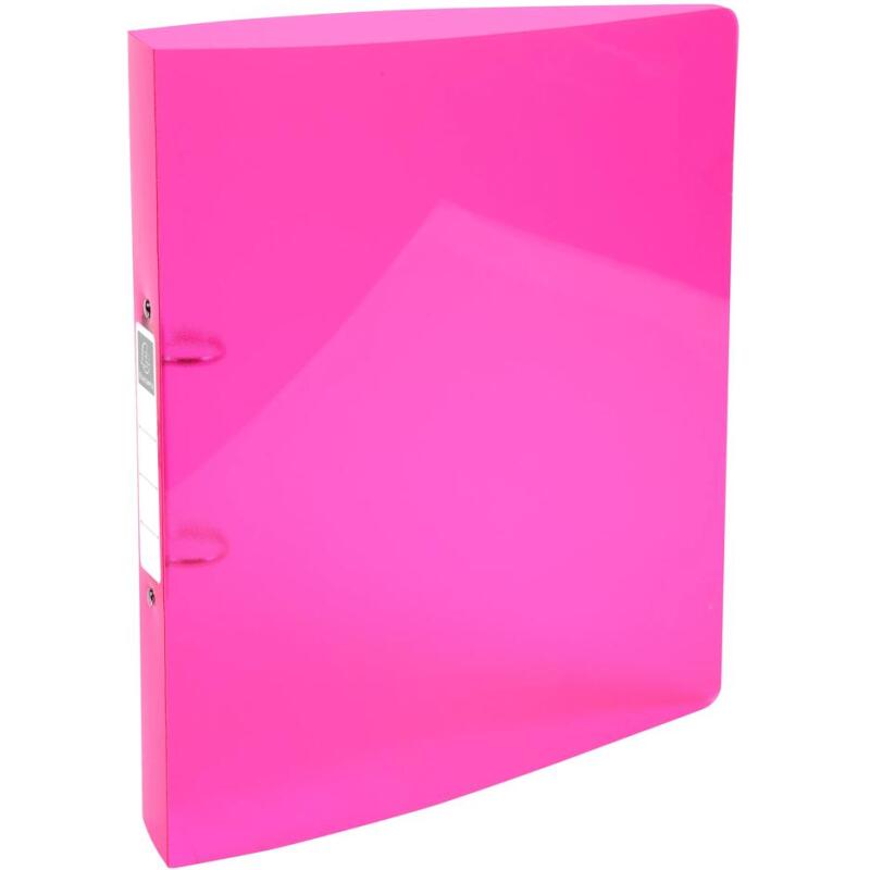 Classeur 2 anneaux plastifié Exacompta Iderama  A4 - Dos 3 cm couleurs assorties