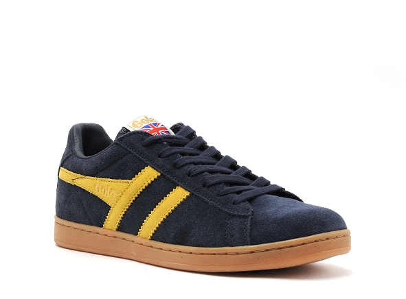 Gola basses homme equipe suede cma495 bleu