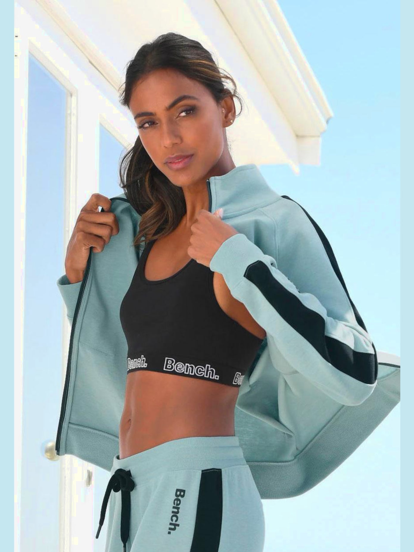 Veste sweat veste d'intérieur sportive à glissière