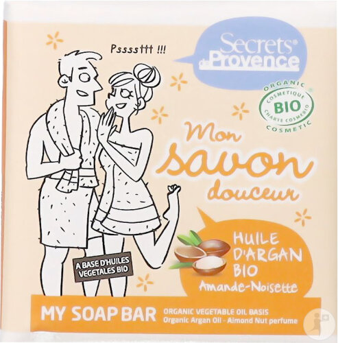 Secrets De Provence Savon Huile D’Argan Bio 100g