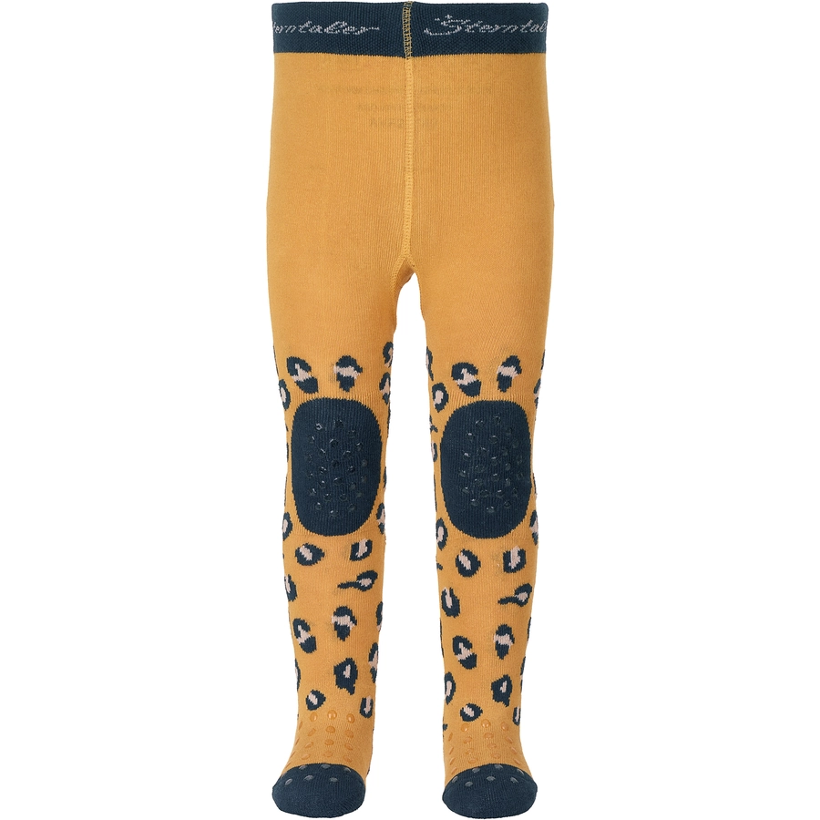 Sterntaler Krabbelstrumpfhose Leopard mattgelb