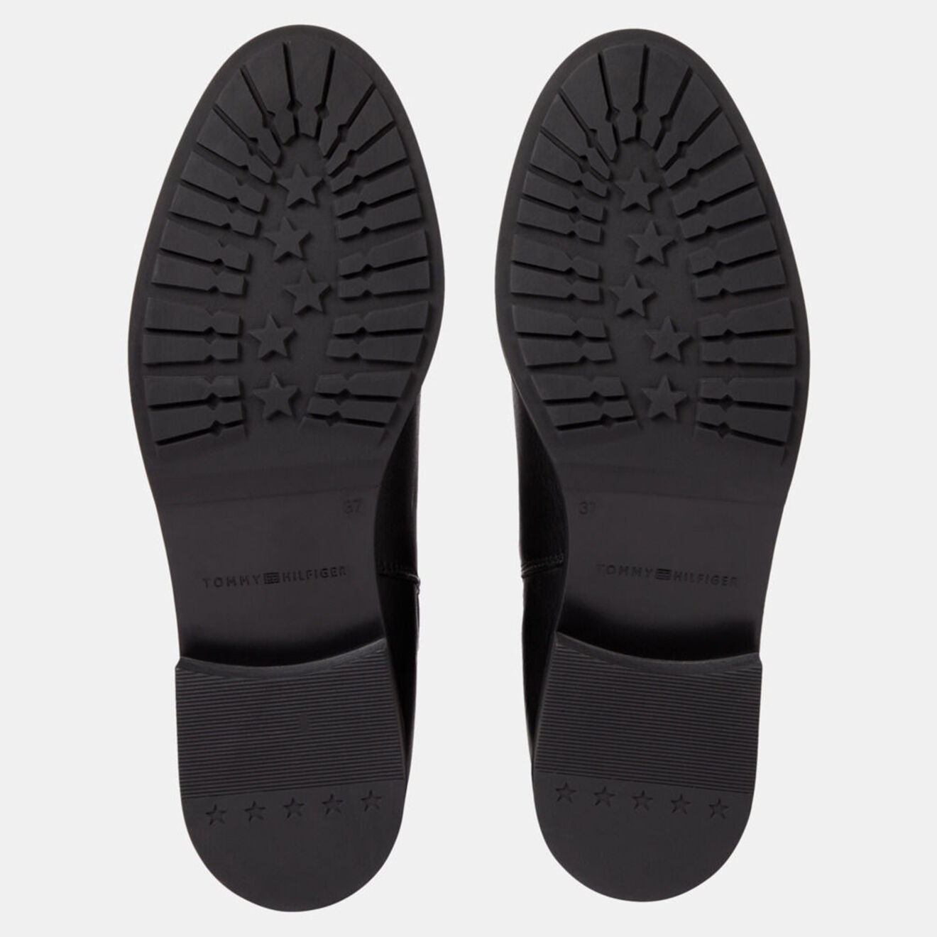 Tommy Hilfiger Chelsea boots en Cuir Hardware noires