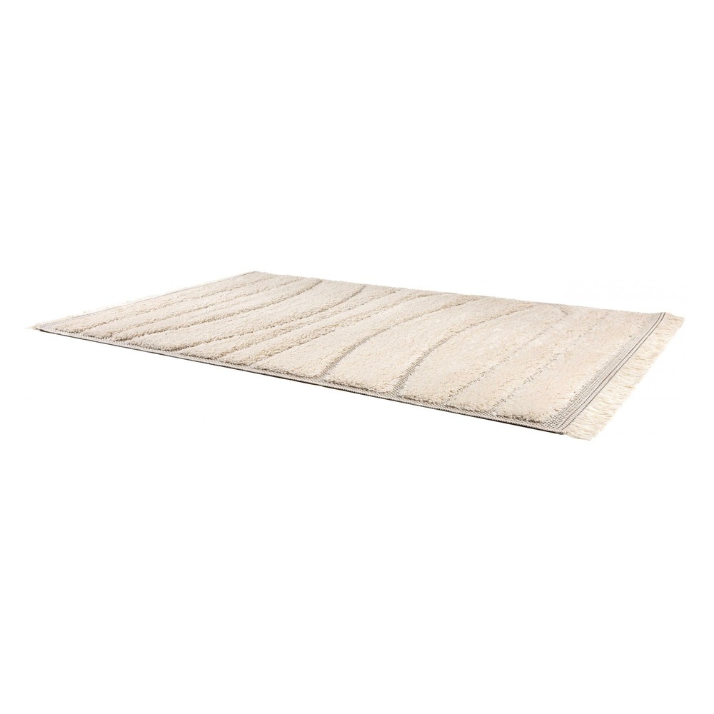 Tapis solan neige 160 x 230 cm