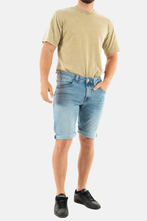 Shorts bermudas tommy jeans ronnie 1ab denim light