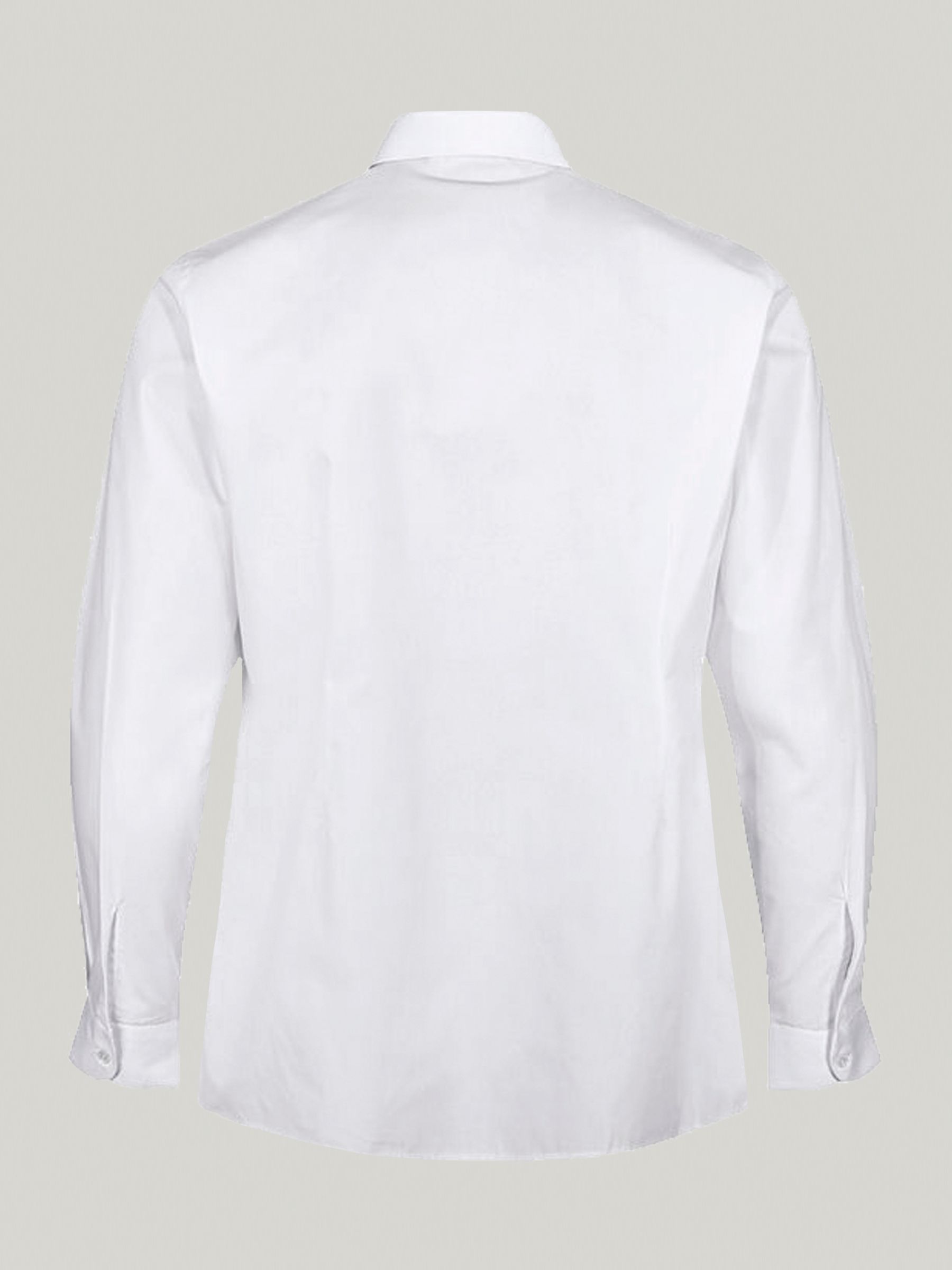 Trutex - Verpakking van 3 witte schooloverhemden met lange mouwen en regular fit
