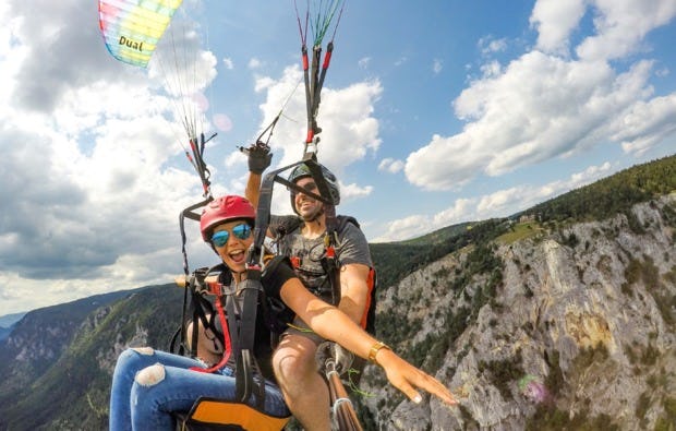 Gleitschirm Tandemflug Maiersdorf
