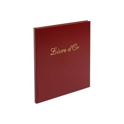 Exacompta Balacron - Livre d'or 21 x 19 cm - disponible dans différentes couleurs