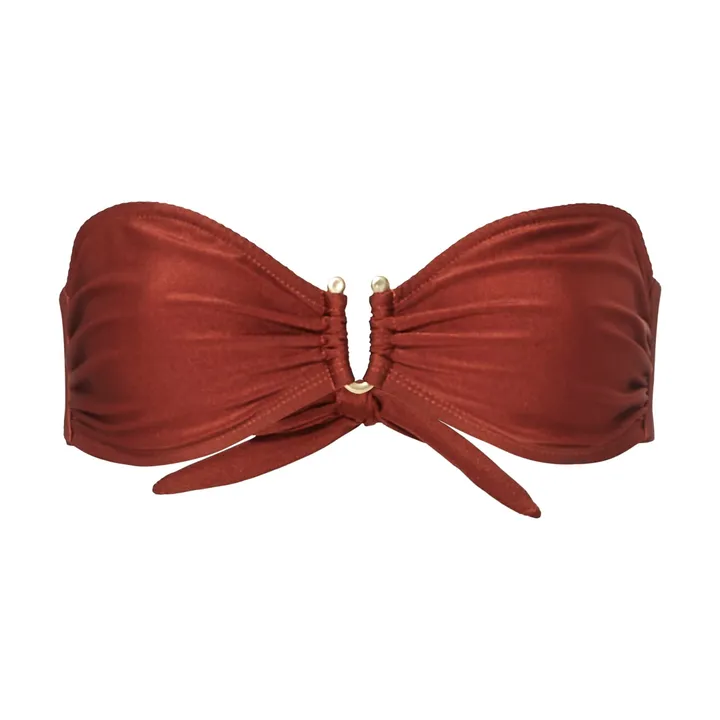 Alma Deia Haut de Maillot de Bain Bandeau | Sienne