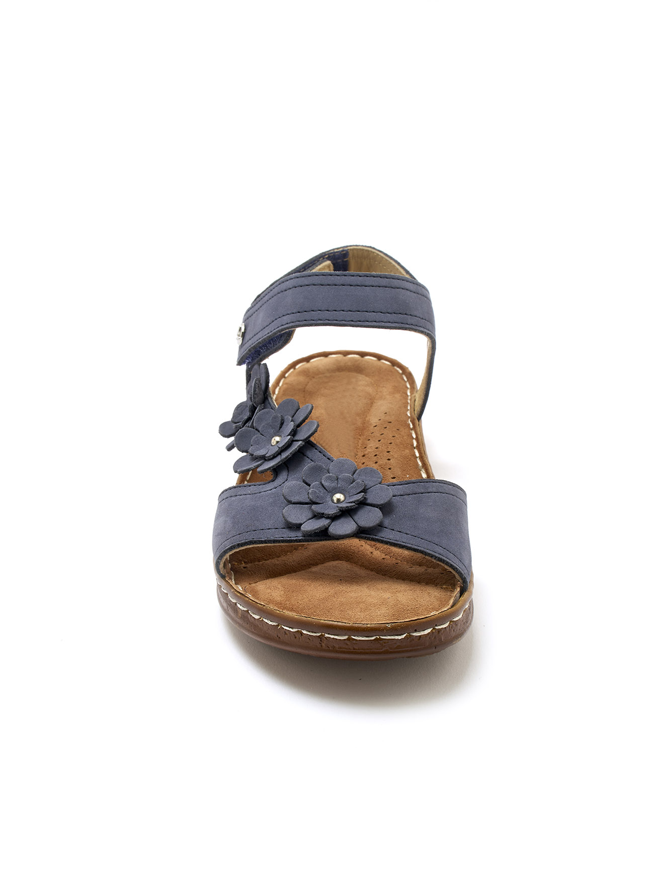Sandales avec scratchs à la cheville