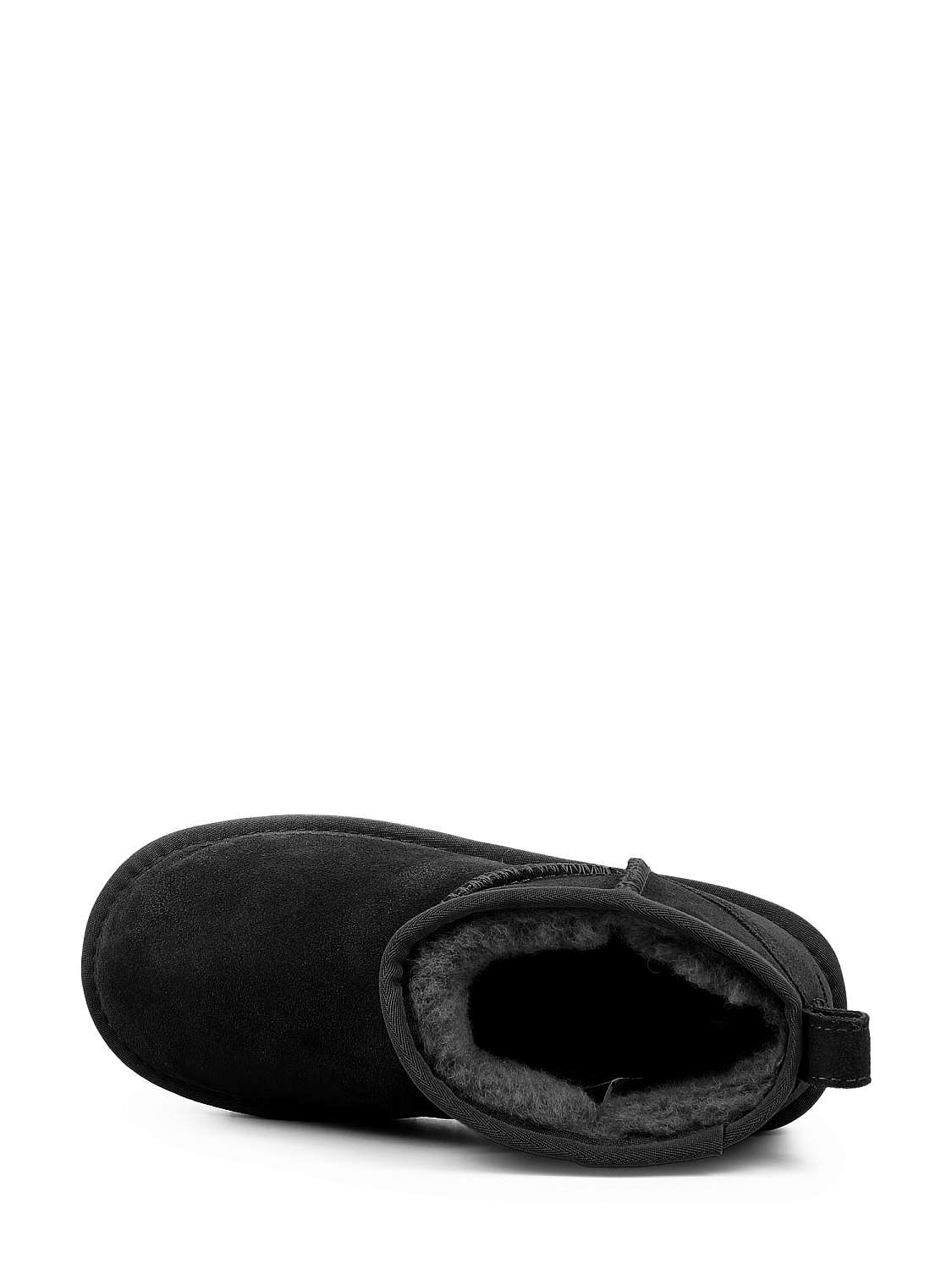 Rugged Gear Platform wool suede water resistant black