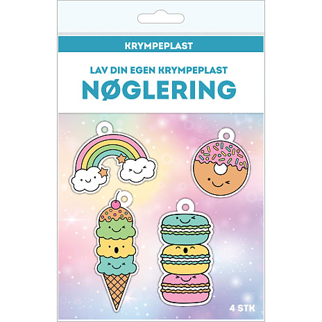 Krympeplast nøglering