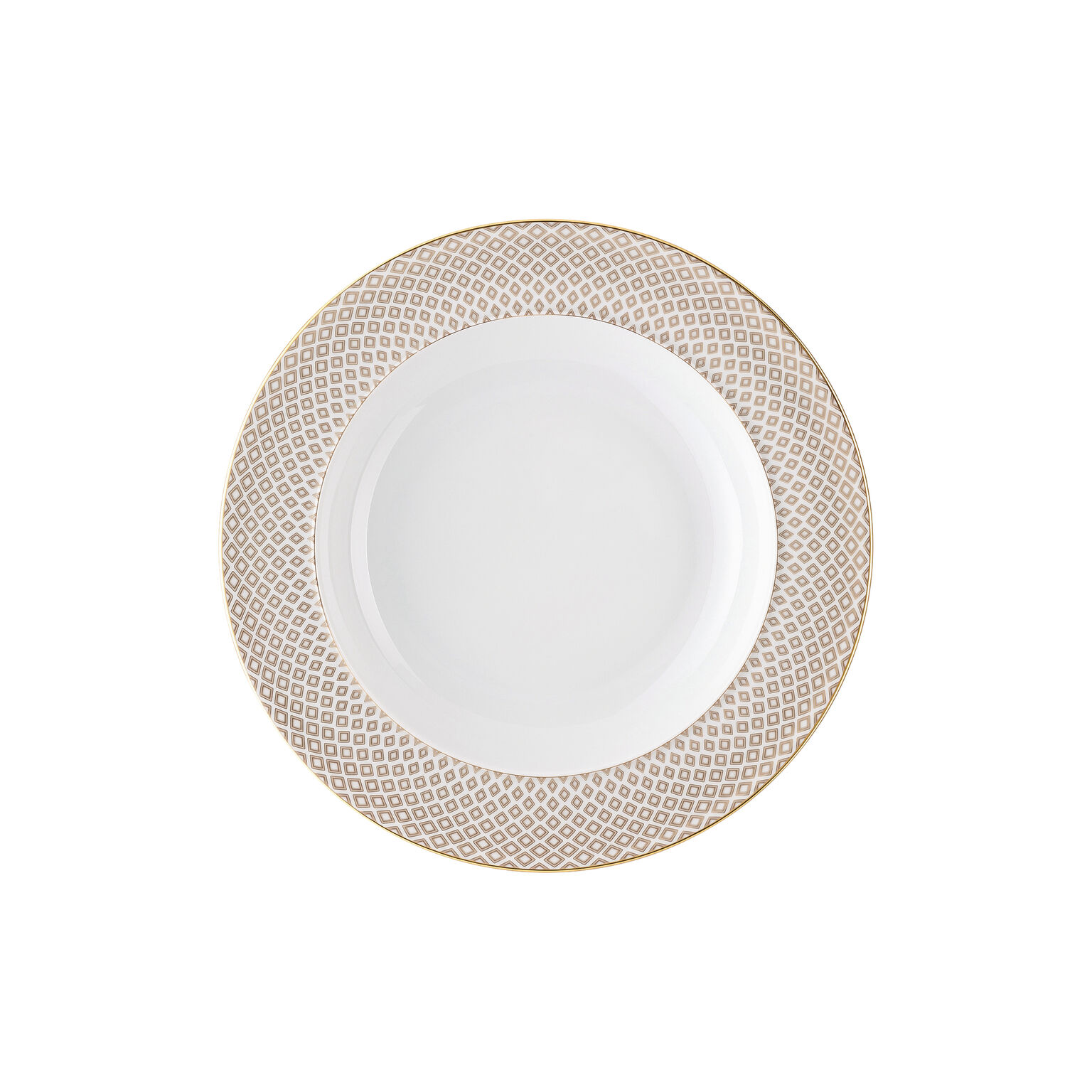 Francis Carreau Beige Suppenteller 22 cm