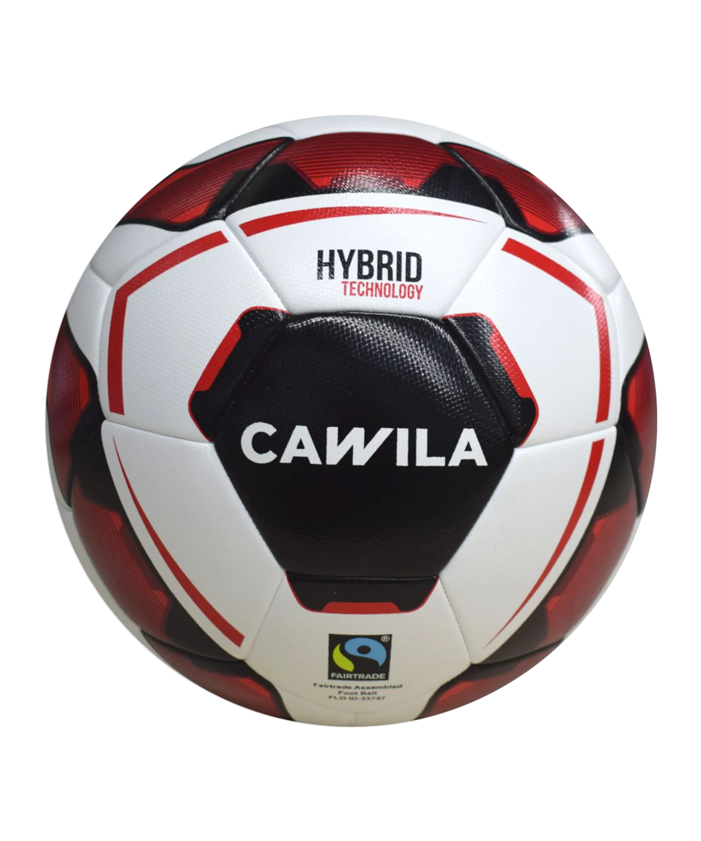 Cawila Fußball MISSION HYBRID Fairtrade Größe 5
