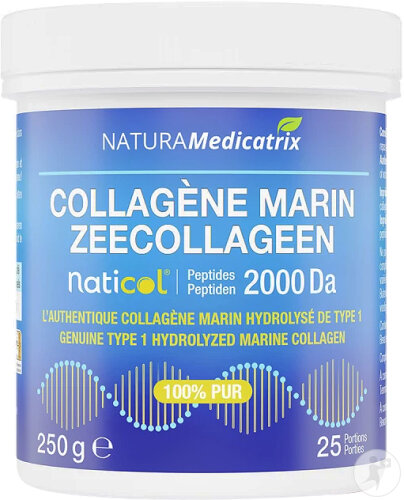 Naturamedicatrix Collagène Marin Naticol Peptides 2000 Da 250g