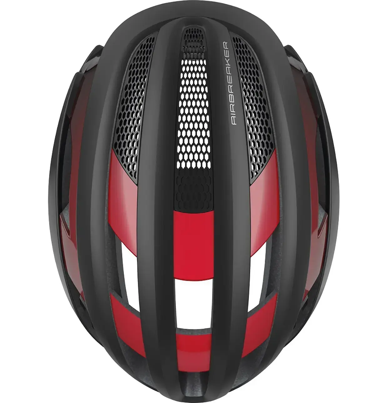 Abus AirBreaker Race Fietshelm Zwart/Rood