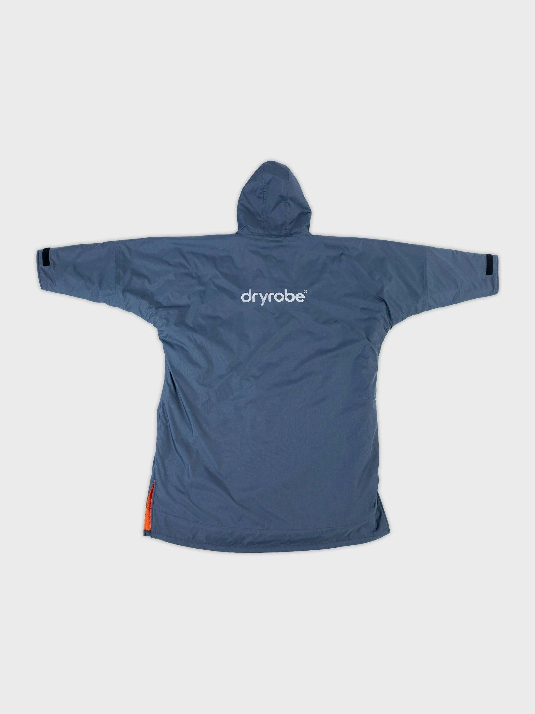 Donkergrijs/oranje - dryrobe Advance Adult Long Sleeve Changing Coats