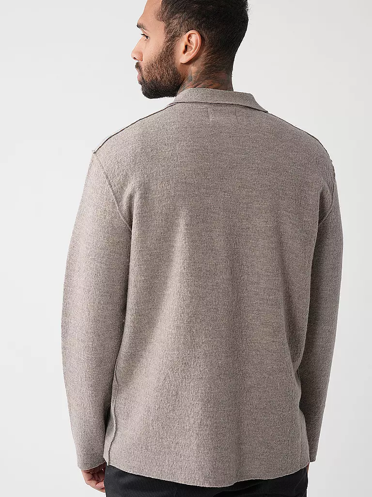 NN.07 Wolljacke JONAS beige