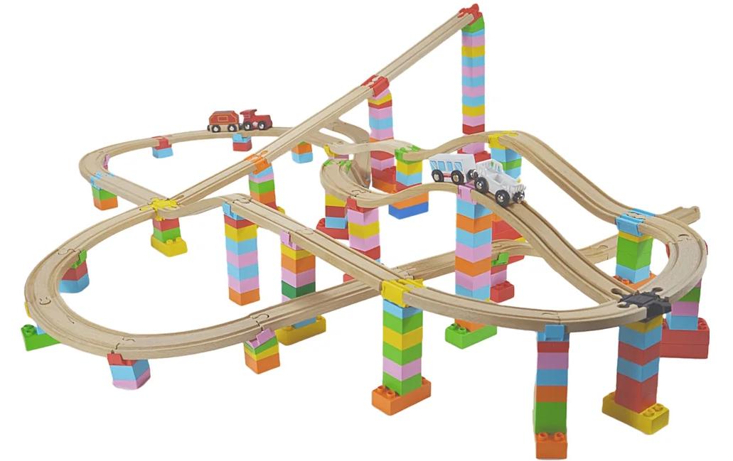 TrackConnectors + Blocks – all in one BlockBox XXL<br>116 Bio-Verbinder und Klemmbausteine