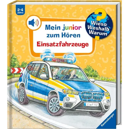 Ravensburger Soundbuch, Band 2 - Einsatzfahrzeuge (Wieso? Weshalb? Warum?)