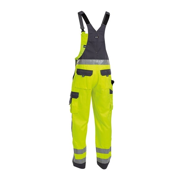 Dassy® Toulouse high visibility overalls med knælommer, gul